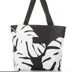 ALOHA Collection Black and White Tote Bag